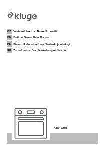 Handleiding Kluge KTE1021B Oven