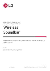 Manual LG DS60TR Home Theater System