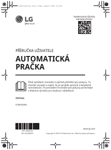 Návod LG FLR9A92WC Práčka