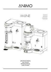 Handleiding Animo M202W Koffiezetapparaat
