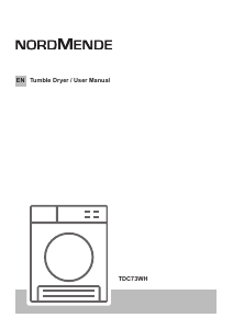 Manual Nordmende TDC73WH Dryer