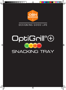 Handleiding OBH Nordica GO7148S0 Optigrill+ Contactgrill