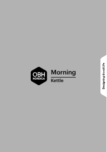 Brugsanvisning OBH Nordica NB2M08S0 Morning Elkedel