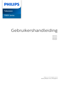 Handleiding Philips 75PUS7009 LED televisie