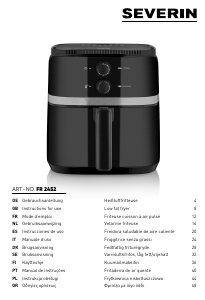 Käyttöohje Severin FR 2452 Friteerauskeitin