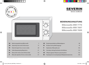 Mode d’emploi Severin MW 7899 Micro-onde