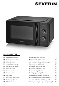 Instrukcja Severin MW 7785 Kuchenka mikrofalowa