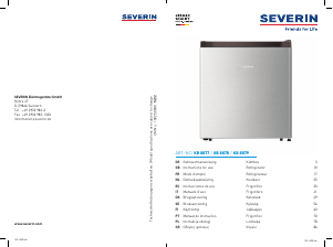 Manual Severin KB 8878 Refrigerator