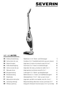 Manual Severin HV 7173 Aspirador