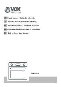 Manual Vox EBM2110B Oven