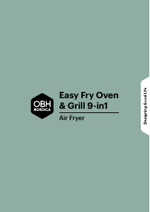 Brugsanvisning OBH Nordica FW5018S0 Easy Fry Oven & Grill 9in1 Frituregryde