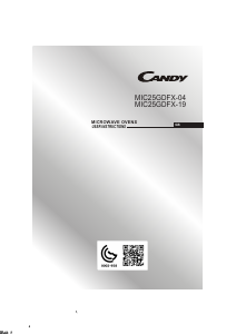 Handleiding Candy MIC25GDFX-19 Magnetron