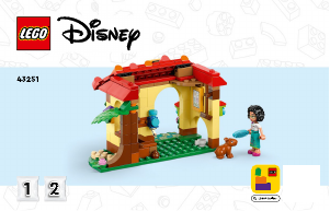 Brugsanvisning Lego set 43251 Disney Antonios dyreparadis