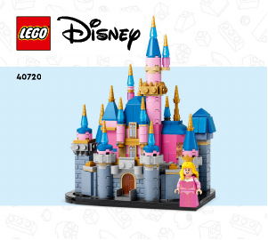 Handleiding Lego set 40720 Disney Mini Disney kasteel van Doornroosje