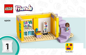 Kullanım kılavuzu Lego set 42636 Friends Heartlake City Anaokulu