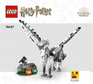 Manual Lego set 76427 Harry Potter Buckbeak