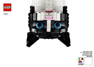 Manuale Lego set 21349 Ideas Gatto Tuxedo