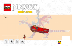 Manual Lego set 71822 Ninjago Dragonul-sursă al mișcării