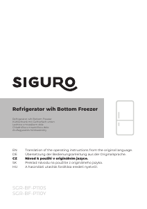 Manual Siguro BF-P110S Fridge-Freezer