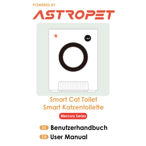 Manual Astropet Mercury Litter Box