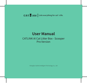 Handleiding Catlink AI Scooper Pro Version Kattenbak