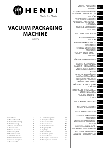 Handleiding Hendi 975374 Vacumeermachine