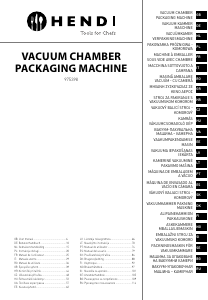 Bedienungsanleitung Hendi 975398 Vakuumierer