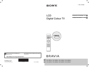 Посібник Sony Bravia KDL-26EX301 Рідкокристалічний телевізор
