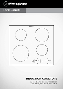 Manual Westinghouse WHI644BA Hob