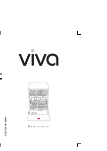 Mode d’emploi Viva VVD64N01EP Lave-vaisselle