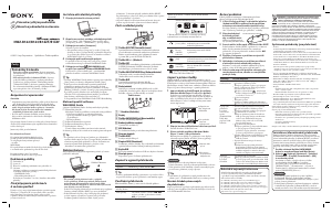Návod Sony NWZ-B162F Walkman Mp3 prehrávač