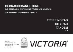 Bedienungsanleitung Victoria Spezial 5.5 Fahrrad