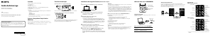 Mode d’emploi Sony NWZ-E474 Walkman Lecteur Mp3