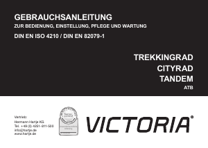 Bedienungsanleitung Victoria Trekking 3.3 Fahrrad