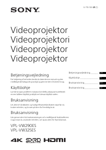 Bruksanvisning Sony VPL-VW290ES Projektor
