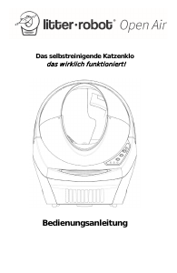 Bedienungsanleitung Whisker Litter-Robot Open Air Katzentoilette