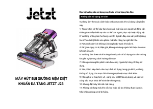 Hướng dẫn sử dụng Jetzt J23 Máy hút cầm tay