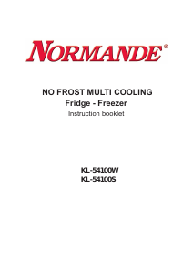 Manual Normande KL-54100W Fridge-Freezer