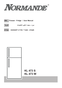 Manual Normande KL-473S Fridge-Freezer