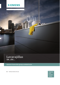 Manual de uso Siemens SN215I01CE Lavavajillas