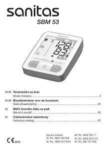 Manuál Sanitas SBM 53 Tonometr