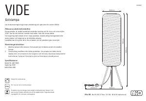 Handleiding Mio Vide Lamp