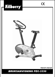 Brugsanvisning Kilberry PEC-3330 Motionscykel