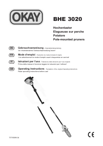 Manual OKAY BHE 3020 Chainsaw