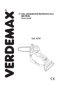 Manuál Verdemax PE20 Motorová pila