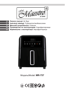 Handleiding Maestro MR-757 Friteuse
