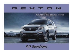 Vadovas SsangYong Rexton (2018)