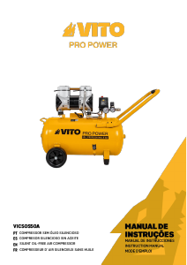 Manual Vito VICSOS50A Compressor