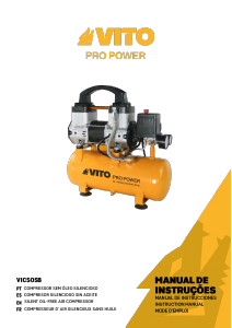 Manual Vito VICSOS8 Compressor