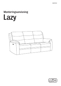 Прирачник Mio Lazy Софа